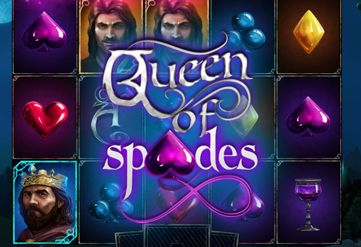 Queen Of Spades - Mascot slot at SG Kasyno Polska Casino